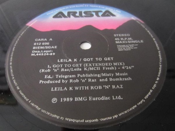 12 inch, HipHouse, House, Leila K With Rob 'N' Raz | Historia Nuestra