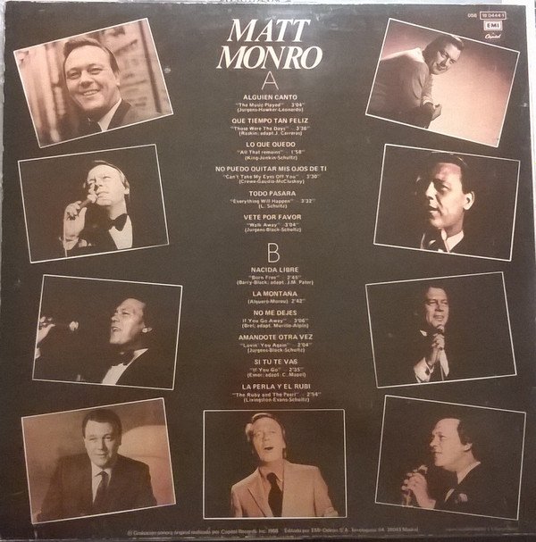 LP, Matt Monro | Historia Nuestra