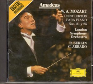 C. Abbado, CD, Classical, R. Serkin, W. A. Mozart / London Symphony Orchestra | Historia Nuestra