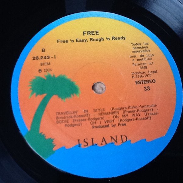 Blues Rock, Free, LP | Historia Nuestra