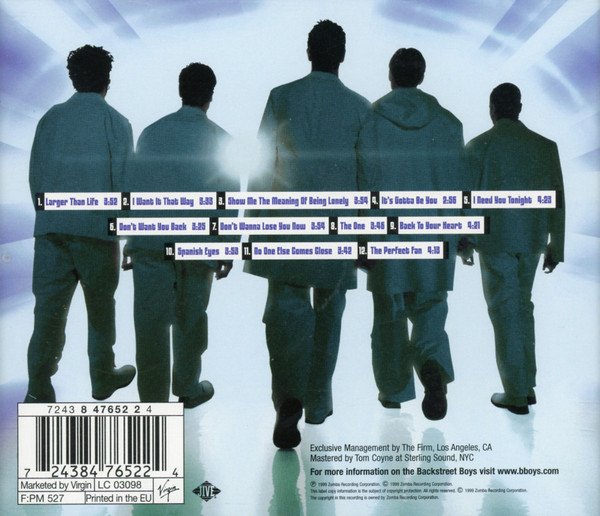 Backstreet Boys, Ballad, CD, Europop | Historia Nuestra