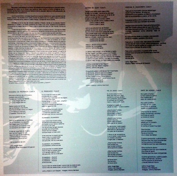 12 inch, Johnny Menteré, Pop Rock | Historia Nuestra