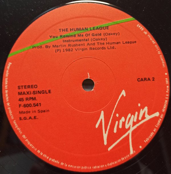 12 inch, Synthpop, The Human League | Historia Nuestra