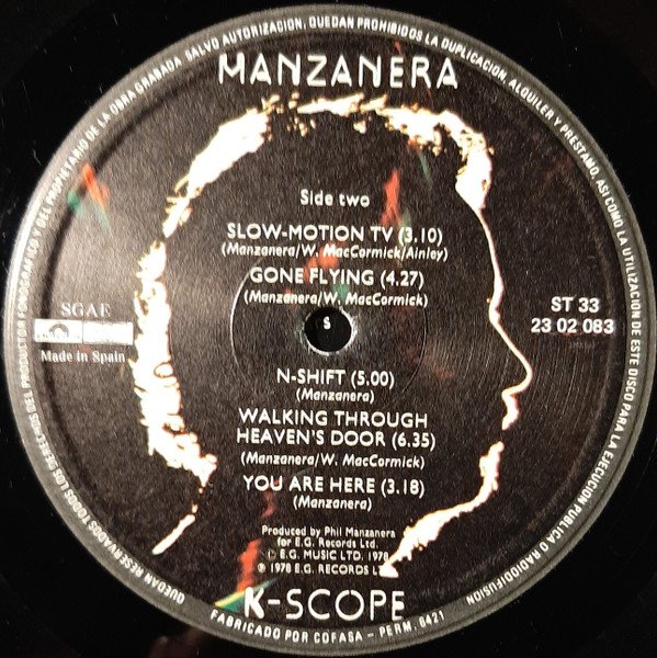 Future Jazz, LP, Phil Manzanera, Synthpop | Historia Nuestra