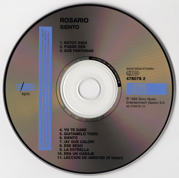 CD, Flamenco, Pop Rock, Rosario* | Historia Nuestra