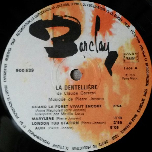 LP, Pierre Jansen, Score, Soundtrack | Historia Nuestra