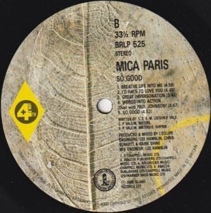 Disco, Downtempo, Garage House, LP, Mica Paris | Historia Nuestra