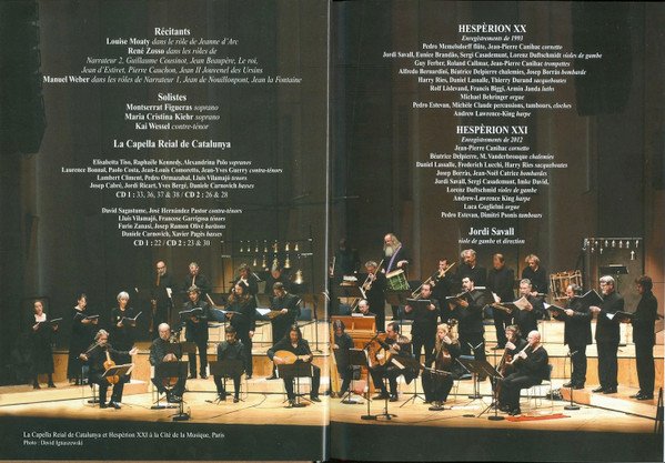 CD, Contemporary, Hespèrion XXI, Jordi Savall, La Capella Reial De Catalunya, Louise Moaty, Manuel Weber, Medieval, Montserrat Figueras, René Zosso, Spoken Word | Historia Nuestra