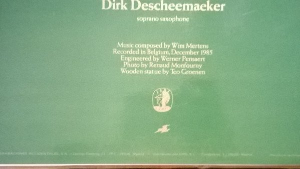 Contemporary, LP, Wim Mertens | Historia Nuestra