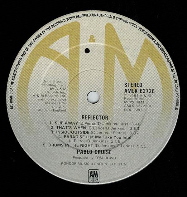 Arena Rock, Fusion, JazzRock, LP, Pablo Cruise | Historia Nuestra