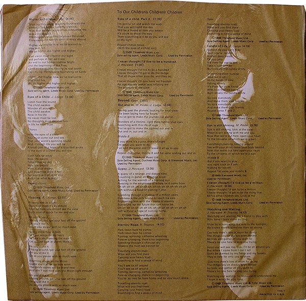 LP, Psychedelic Rock, The Moody Blues | Historia Nuestra