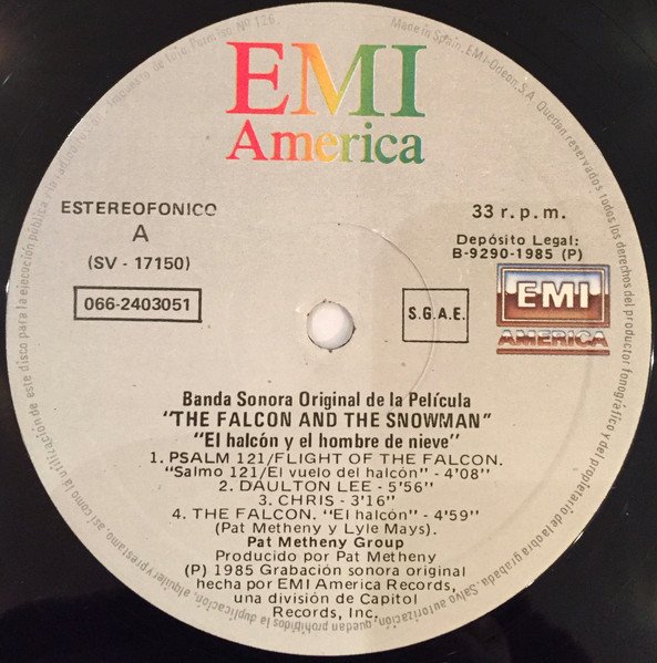 Contemporary Jazz, Downtempo, Fusion, LP, Pat Metheny Group, Soundtrack | Historia Nuestra