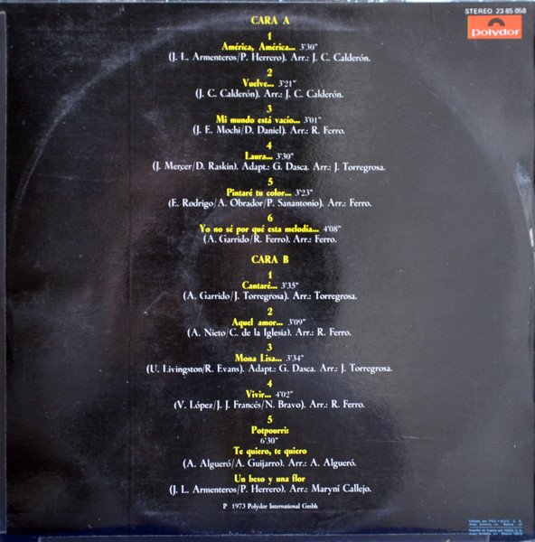 Ballad, LP, Nino Bravo, Vocal | Historia Nuestra