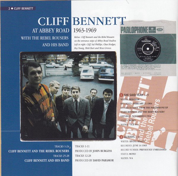 Beat, CD, Cliff Bennett, Mod, Rock Roll, Soul | Historia Nuestra