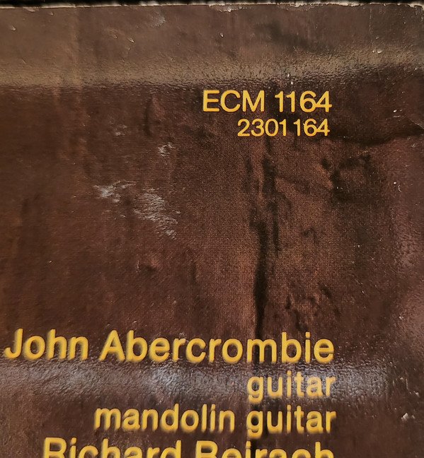 Abercrombie Quartet*, Contemporary Jazz, LP | Historia Nuestra