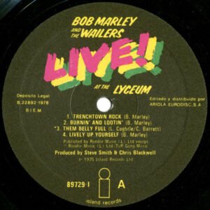 Bob Marley And The Wailers*, LP, Roots Reggae | Historia Nuestra