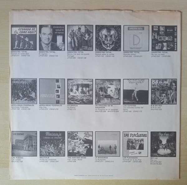 BB Sin Sed, LP, Pop Rock | Historia Nuestra