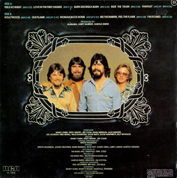 Alabama, Bluegrass, Country, LP | Historia Nuestra