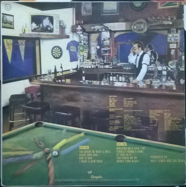 Huey Lewis And The News*, LP, Pop Rock | Historia Nuestra