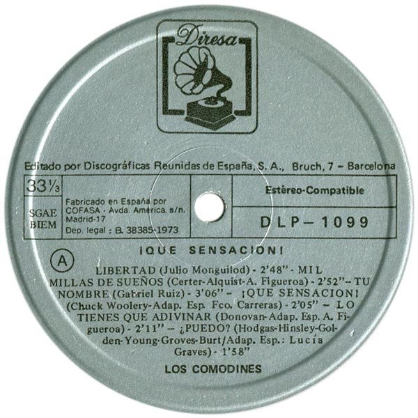 Los Comodines, LP, Pop Rock | Historia Nuestra