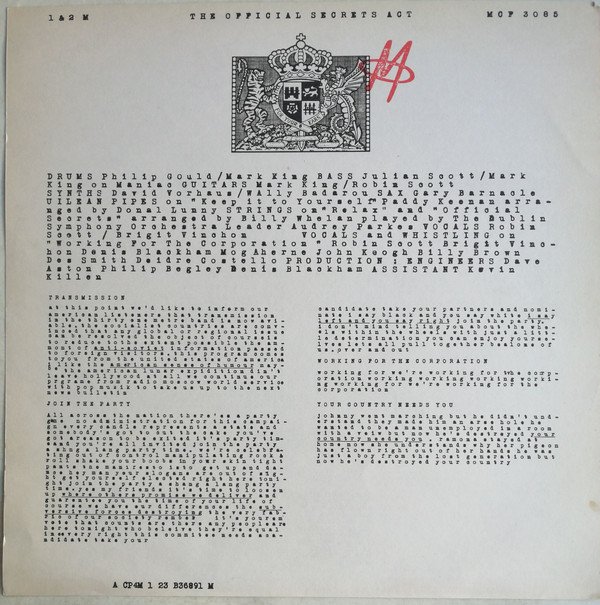 LP, M, Pop Rock, Synthpop | Historia Nuestra