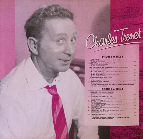 Chanson, Charles Trenet, LP | Historia Nuestra