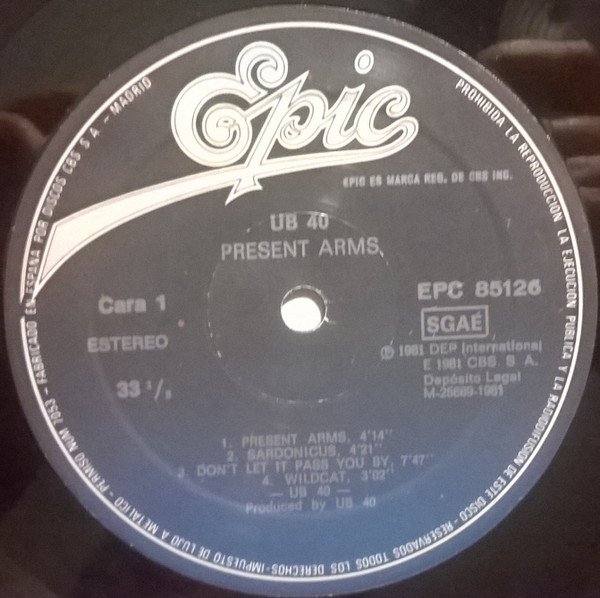 Dub, LP, UB40 | Historia Nuestra