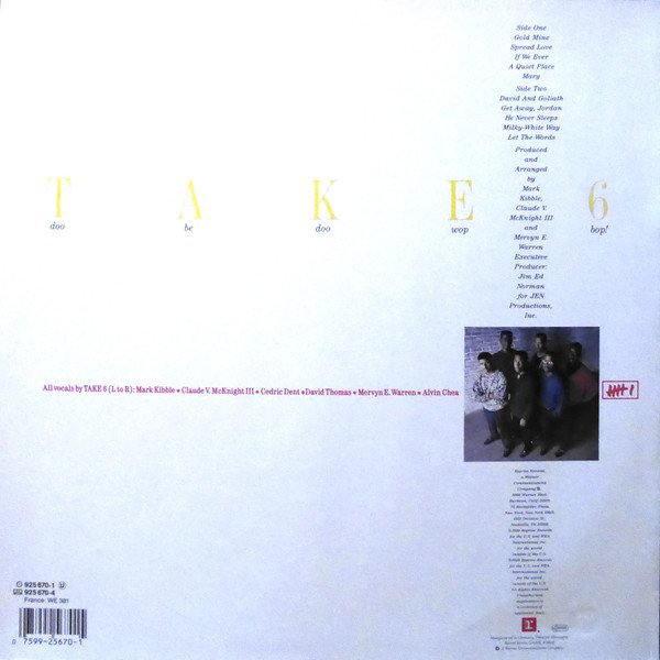 Gospel, LP, Take 6 | Historia Nuestra