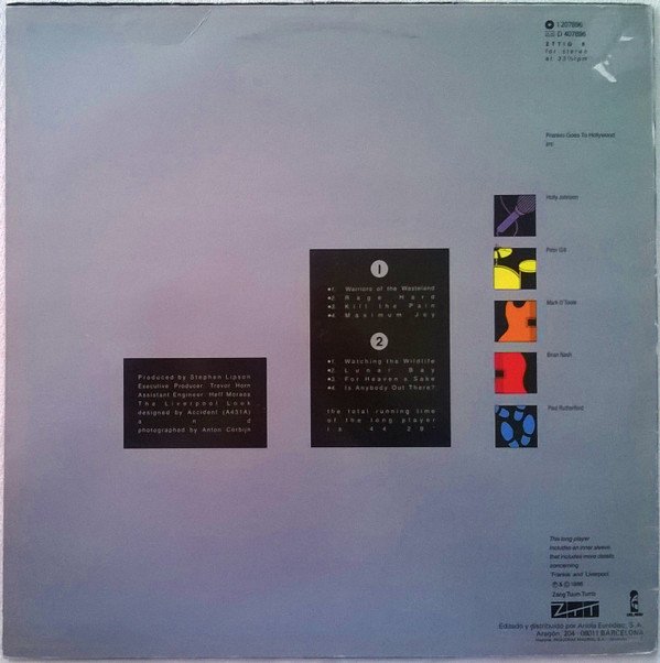 Frankie Goes To Hollywood, LP, Synthpop | Historia Nuestra