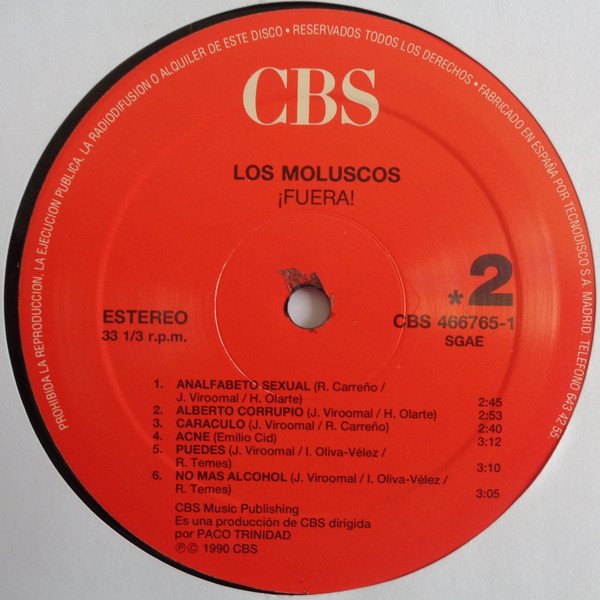 Los Moluscos, LP, Pop Rock, Punk | Historia Nuestra