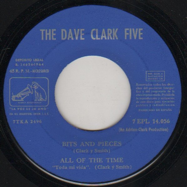 7 inch, Beat, The Dave Clark Five | Historia Nuestra