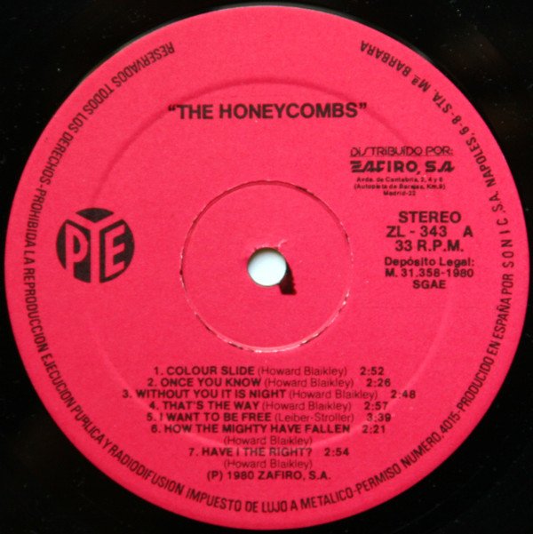 Beat, LP, The Honeycombs | Historia Nuestra