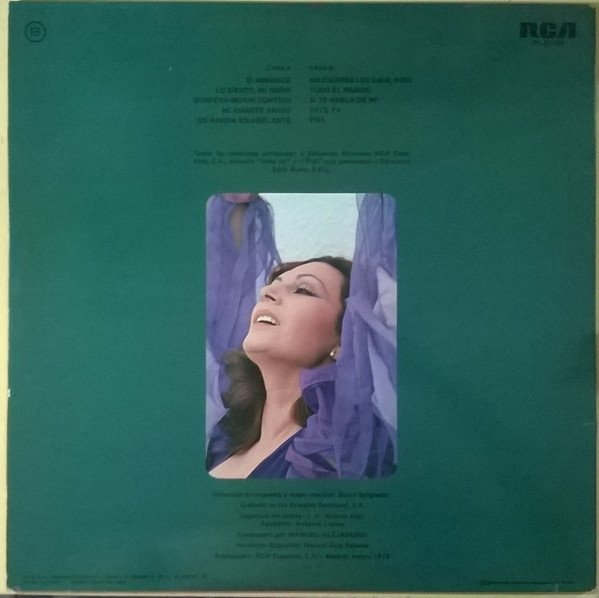 Ballad, Flamenco, LP, Rocio Jurado | Historia Nuestra