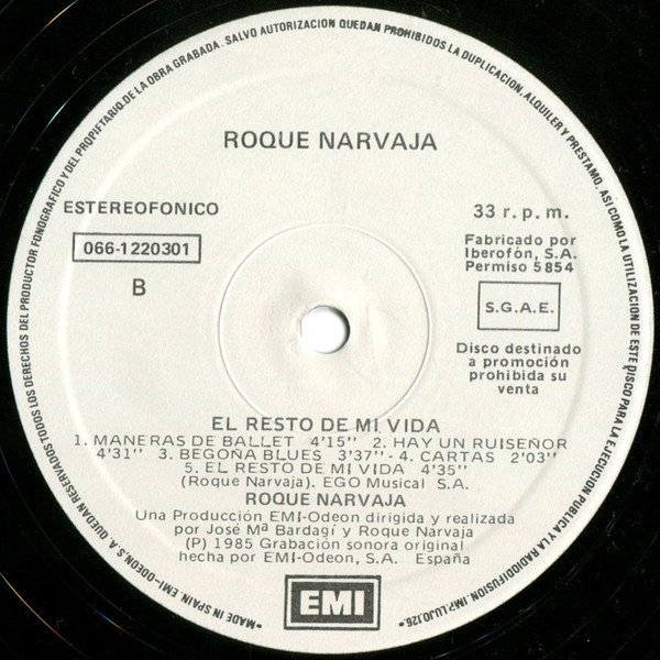 LP, Pop Rock, Roque Narvaja | Historia Nuestra
