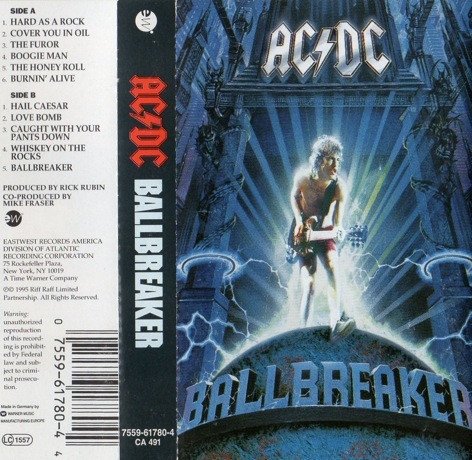 AC/DC, Blues Rock, Hard Rock, Tape | Historia Nuestra