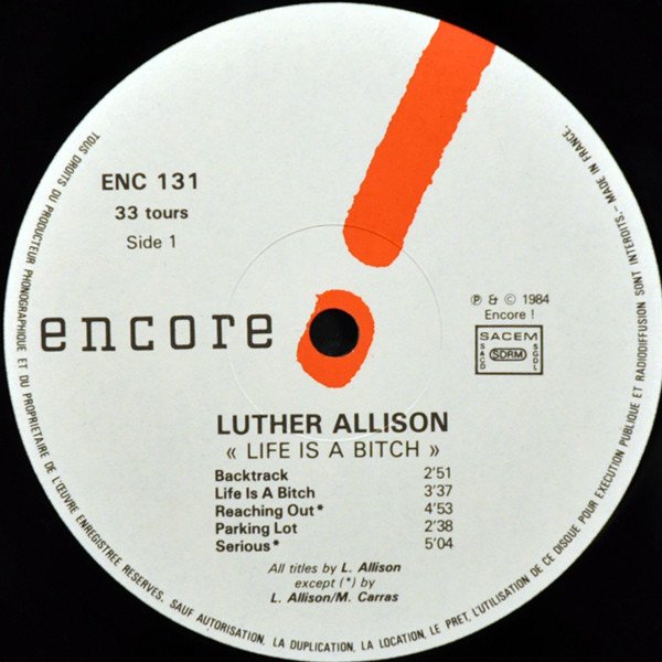 Electric Blues, LP, Luther Allison | Historia Nuestra