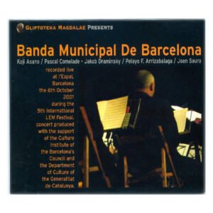 Banda Municipal De Barcelona, CD, Contemporary | Historia Nuestra