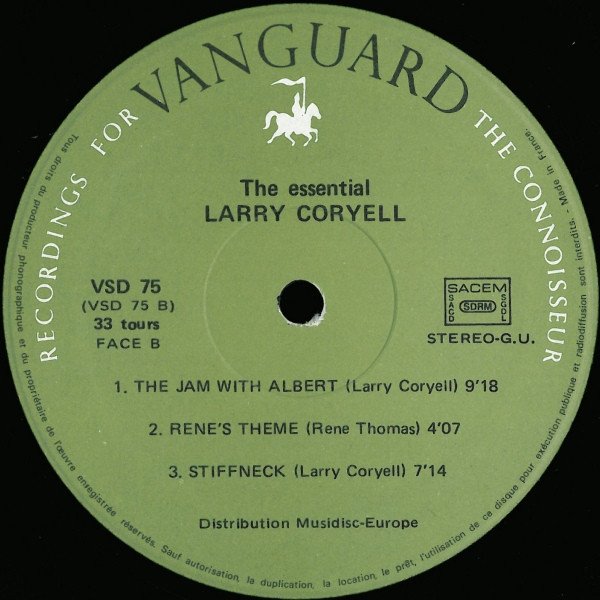 Fusion, JazzRock, Larry Coryell, LP, Psychedelic Rock, Soft Rock | Historia Nuestra