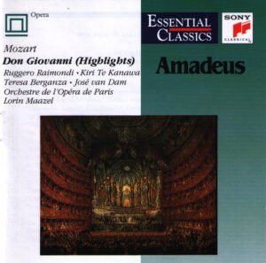 CD, Classical, Kiri Te Kanawa, Lorin Maazel, Opera, Orchestre National De L'Opéra De Paris, Ruggero Raimondi, Teresa Berganza, Wolfgang Amadeus Mozart | Historia Nuestra
