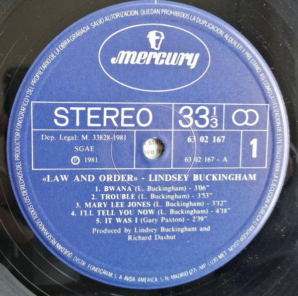 Acoustic, Lindsey Buckingham, LP, Soft Rock | Historia Nuestra