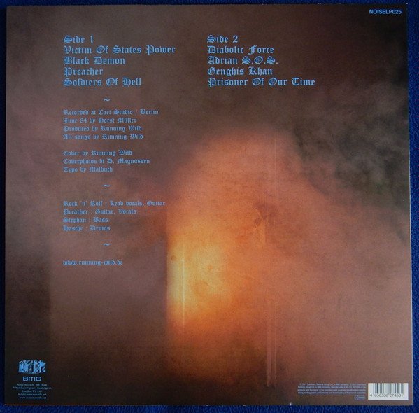 Heavy Metal, LP, Running Wild | Historia Nuestra