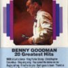 Benny Goodman 20 Greatest Hits-Cass | Cintas y casetes | Historia Nuestra Benny Goodman, Big Band, Swing, Tape | Historia Nuestra