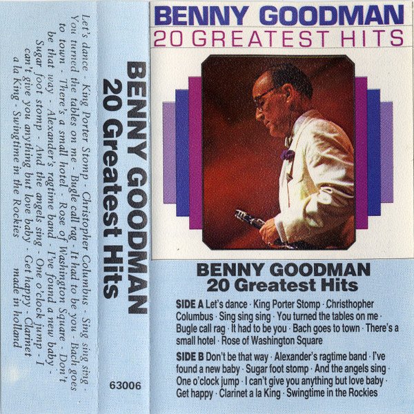 Benny Goodman, Big Band, Swing, Tape | Historia Nuestra
