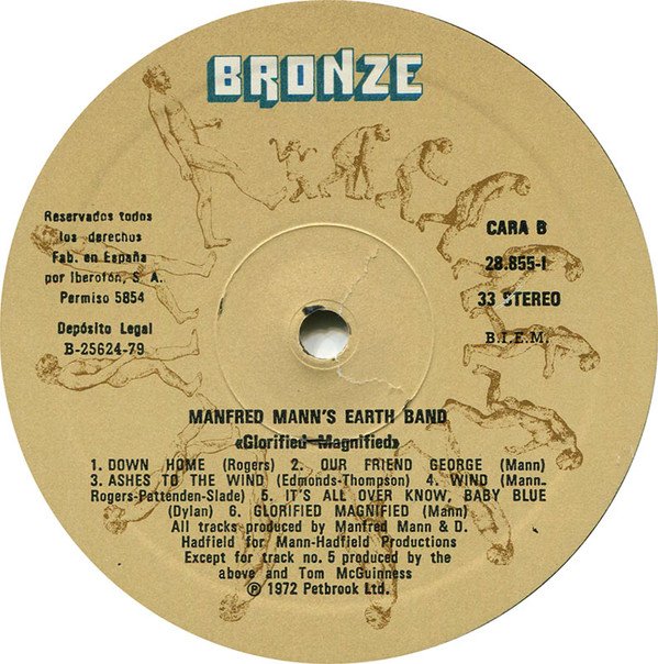 Classic Rock, LP, Manfred Mann's Earth Band, Pop Rock, Prog Rock | Historia Nuestra
