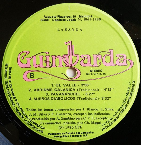 Acoustic, Celtic, Folk, Labanda, LP | Historia Nuestra