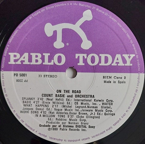 Big Band, Count Basie And Orchestra*, LP, Swing | Historia Nuestra