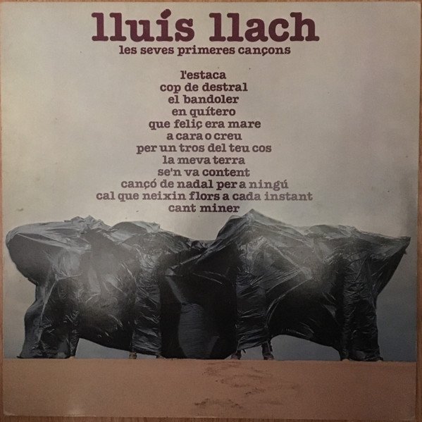 Catalan Music, Folk Rock, Lluís Llach*, LP, Nueva Cancion | Historia Nuestra