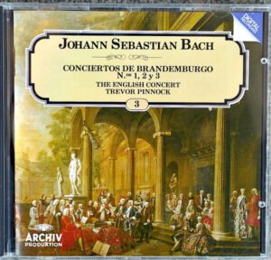 Baroque, CD, Johann Sebastian Bach - The English Concert, Trevor Pinnock | Historia Nuestra