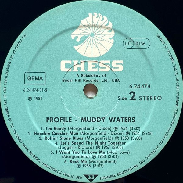 Chicago Blues, LP, Muddy Waters | Historia Nuestra
