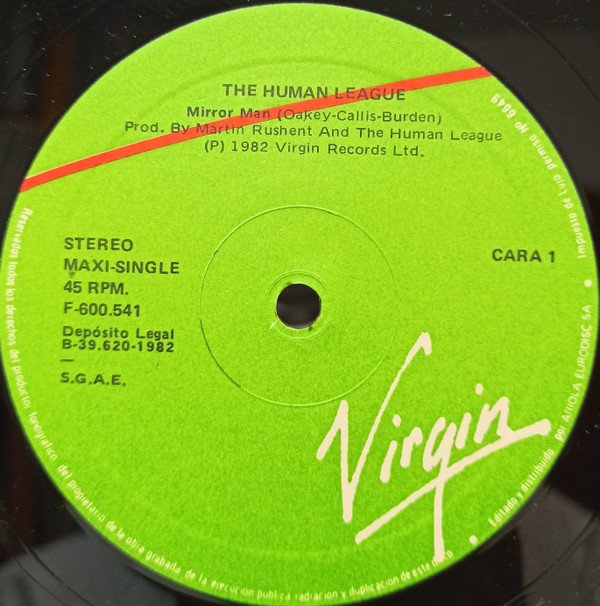 12 inch, Synthpop, The Human League | Historia Nuestra